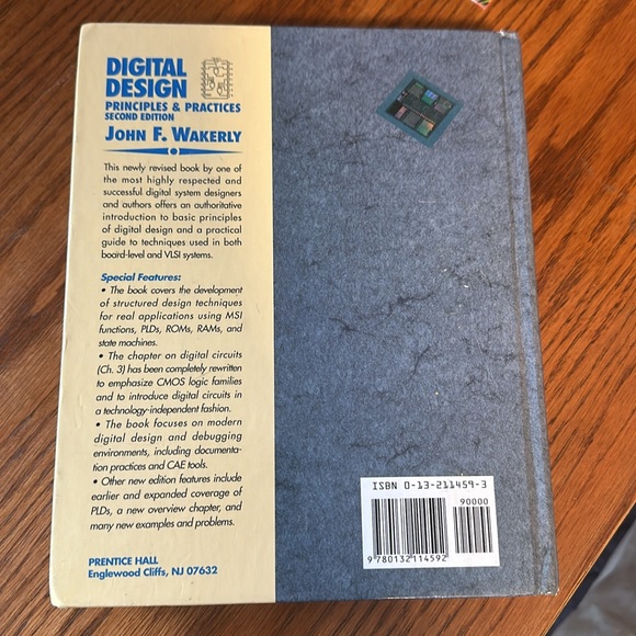 Digital Design, Principles & Practices, Second Edition by John F. Wakerly - Picture 6 of 9